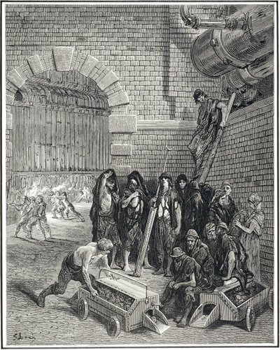 أعمال لامبث للغاز ، 1872 بواسطة غوستاف دور