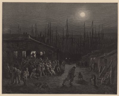 دوكلاندز لندن بواسطة Gustave Dore