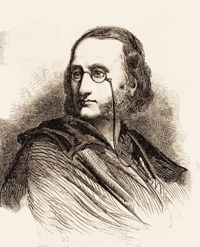 صورة لجاك أوفنباخ 1819-1880 ، 1860. بواسطة غوستاف دور