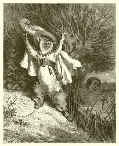 في جزمة ، c.1868 بواسطة غوستاف دور