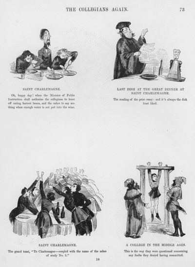 Sketches Humorous and Grotesque by Gustave Dore (engraving) بواسطة غوستاف دور