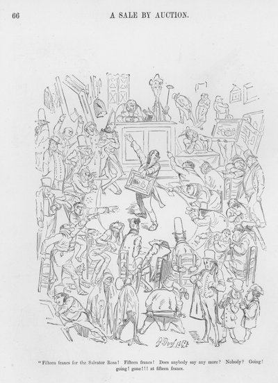 Sketches Humorous and Grotesque by Gustave Dore (engraving) بواسطة غوستاف دور