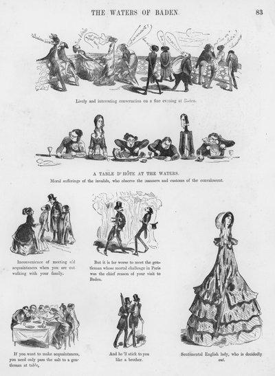 Sketches Humorous and Grotesque by Gustave Dore (engraving) بواسطة غوستاف دور