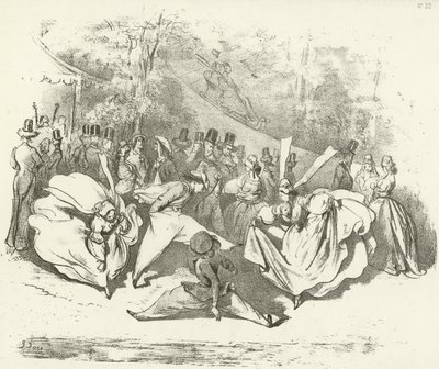 بعد عشر سنوات أو تغيير الموضة 1840 (الحفر) بواسطة غوستاف دور