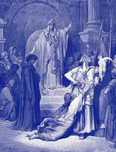 دينونة سليمان - الكتاب المقدس بواسطة غوستاف دور