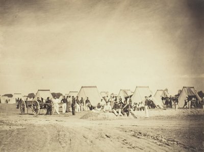 معسكر المدفعية ، كامب دي شالون ، 1857. بواسطة غوستاف ليجراي