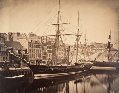 La Reine Hortense - يخت الإمبراطور ، هافر ، 1856. بواسطة غوستاف ليجراي