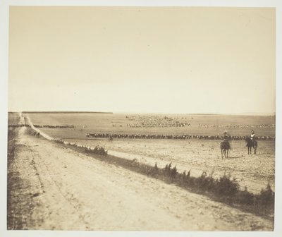 مناورات ، كامب دي شالون ، 1857. بواسطة غوستاف ليجراي