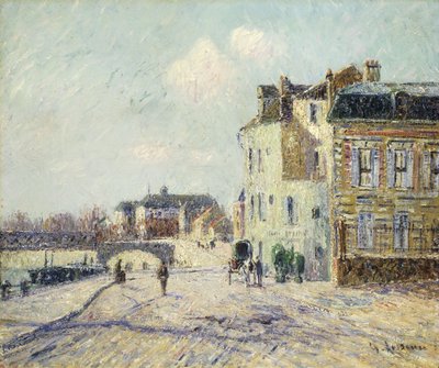 رصيف Oise في بوينتواز 1908 بواسطة Gustave Loiseau