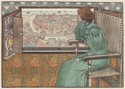 Solveig ، حوالي عام 1897. بواسطة غوستاف ماكس ستيفنز