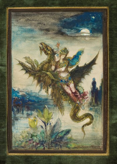 حلم الشرق أو ذا بيري ، c.1881 بواسطة غوستاف مورو