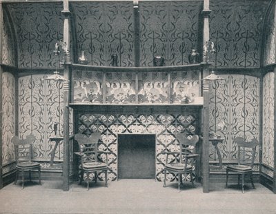 Ingle-Nook صممه G.Serruier ، 1898 بواسطة غوستاف سيرورييه بوفي