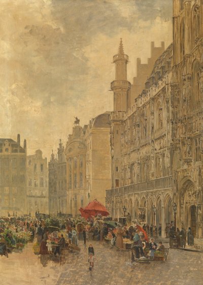 ذا غراند بلاس في بروكسل بواسطة جوستاف والكيرز