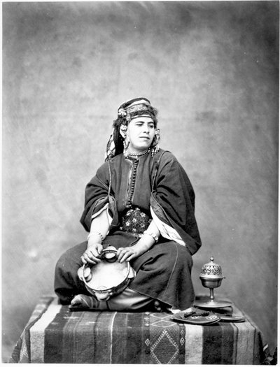 Harem Slave ، الجزائر ، 1859 (طبعة زلال من السلبية الرطبة) بواسطة Gustave de Beaucorps