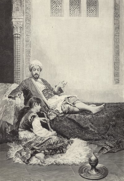 في الحريم (نقش) بواسطة جوستافو سيموني