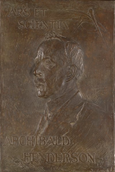 أرشيبالد هندرسون 1877-1963 بواسطة Gutzon Borglum
