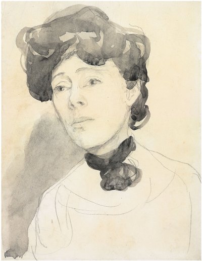 صورة سيدة ، ج. 1909-1910 بواسطة جوين جون