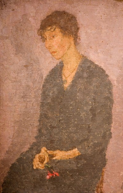 امرأة تحمل زهرة ، 1908-1922. بواسطة جويندولين ماري جون