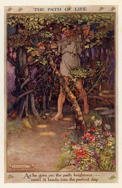 مسار الحياة (طباعة حجرية ملونة) بواسطة جوينيد م.هدسون