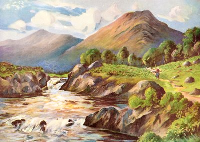 "على نهر كونان ، روس شاير" ، 1924-1926. بواسطة HC Begg