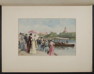 هبوط الجندول، البحيرة الشمالية بواسطة HD نيكولز