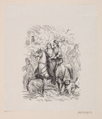 رسم توضيحي لـ "The Wild Swans" في HC Andersen ، "Fairy Tales and Stories" ، المجلد الأول بواسطة إدوارد كريتزشمار