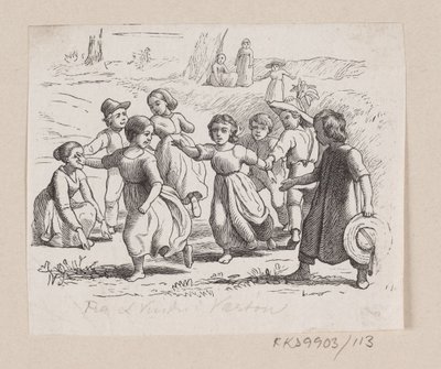 رسم توضيحي لـ "من نافذة في فارتو" في H.C. أندرسن ، "حكايات وقصص خرافية" ، المجلد 2 بواسطة إدوارد كريتزشمار