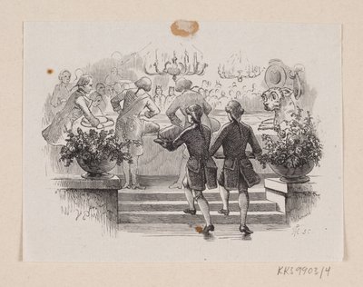 رسم توضيحي لـ "الألعاب النارية" في HC Andersen ، "Fairy Tales and Stories" ، المجلد 1 بواسطة إدوارد كريتزشمار