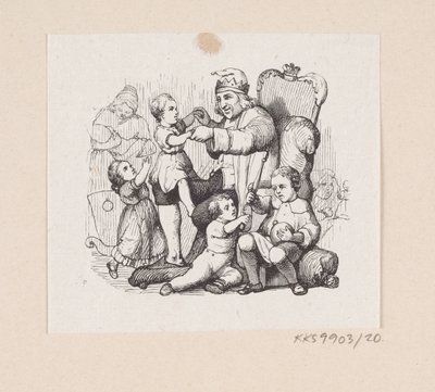 رسم توضيحي لـ "رفيق السفر" في HC Andersen ، "Fairy Tales and Stories" ، المجلد 1 بواسطة إدوارد كريتزشمار