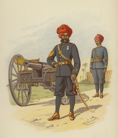 مدفعية بومباي بواسطة H. Bunnett