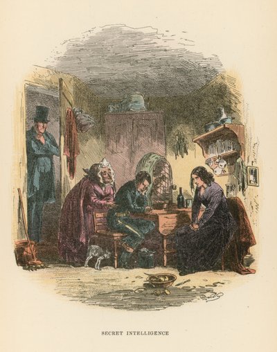 رسم توضيحي لـ Dombey and Son بواسطة هابلوت نايت براون