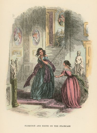 رسم توضيحي لـ Dombey and Son بواسطة هابلوت نايت براون