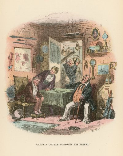 رسم توضيحي لـ Dombey and Son بواسطة هابلوت نايت براون