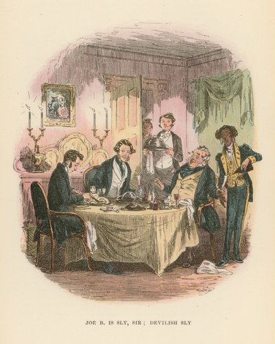 رسم توضيحي لـ Dombey and Son بواسطة هابلوت نايت براون
