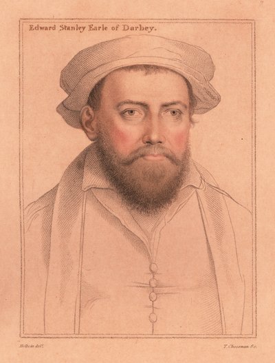 إدوارد ستانلي ، إيرل ديربي الثالث ، 1812 (نقش) بواسطة هانز (بعد) هولبين الأصغر