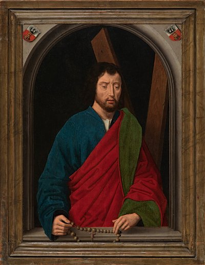سانت أندرو ، حوالي 1491-1519 (زيت على لوح) بواسطة هانز (بعد) Memling