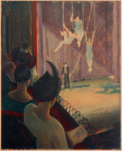 Trapezgruppe im Varieté بواسطة هانز بارثيلميس