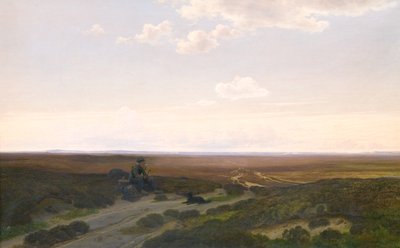 منظر ل Pårup Moors بالقرب من سيلكبورج ، جوتلاند بواسطة هانز فريس