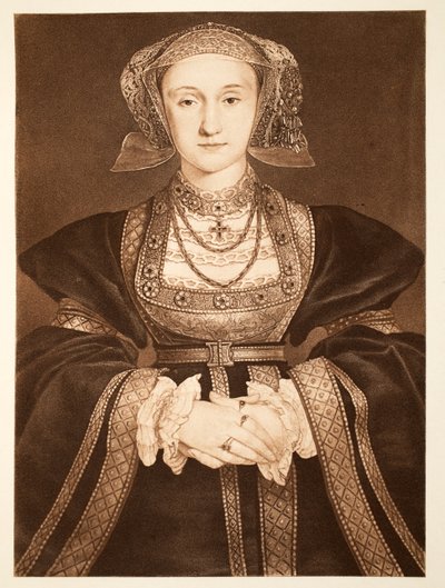 آن كليفز ، c.1539 ، حانة. 1902 (نموذج مصغر) بواسطة هانز هولبين الأصغر