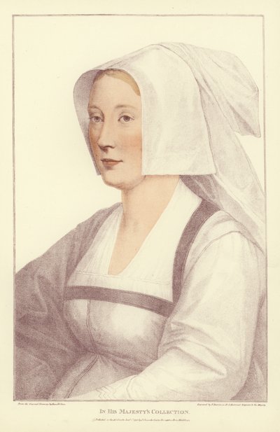 امرأة مجهولة (أكواتينت) بواسطة Hans Holbein der Jüngere