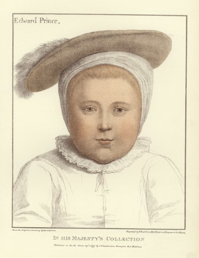 إدوارد ، أمير ويلز (أكواتينت) بواسطة Hans Holbein der Jüngere