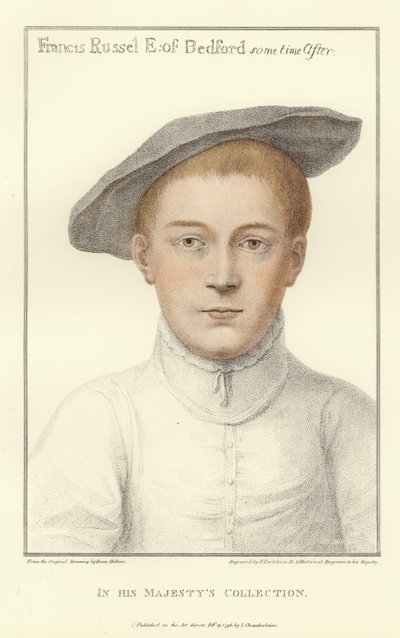 فرانسيس راسل ، إيرل بيدفورد (أكواتينت) بواسطة Hans Holbein der Jüngere