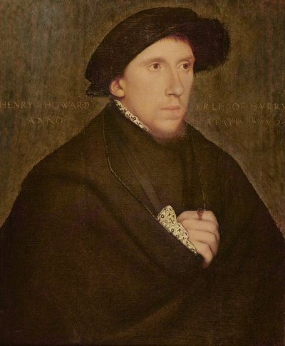 هنري هوارد ، إيرل ساري ، c.1542 (زيت وأطباق على اللوحة) بواسطة هانز هولبين الأصغر