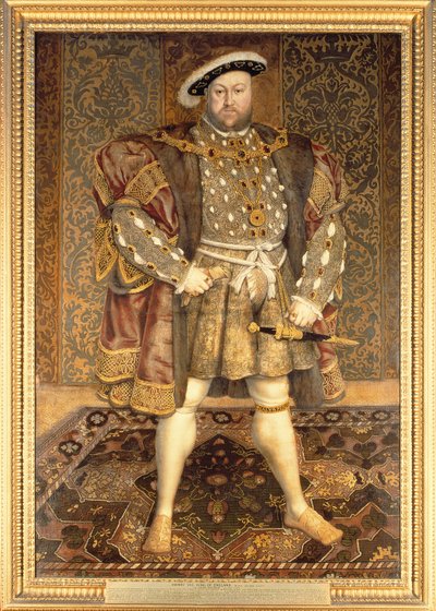 صورة هنري الثامن (1491-1547) بواسطة هانز هولبين الأصغر