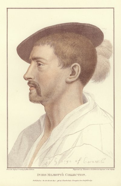 سيمون جورج من Quocoute (aquatint) بواسطة Hans Holbein der Jüngere