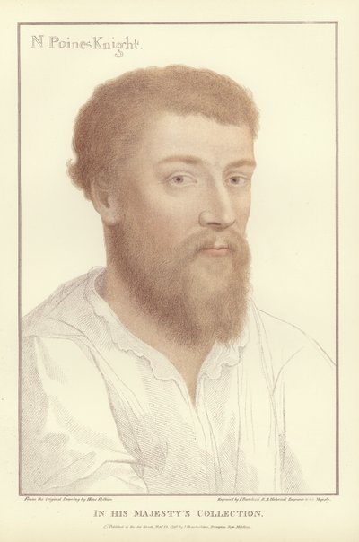 السير نيكولاس بوانس (أكواتينت) بواسطة Hans Holbein der Jüngere