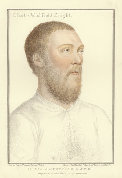 السير ريتشارد وينجفيلد (أكواتينت) بواسطة Hans Holbein der Jüngere