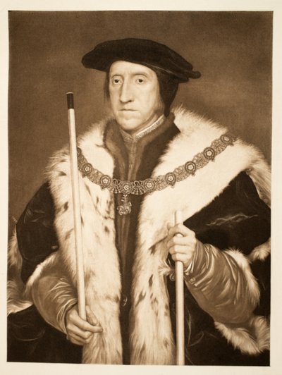 توماس هوارد ، دوق نورفولك الثالث ، حانة. 1902 (نموذج مصغر) بواسطة Hans Holbein der Jüngere