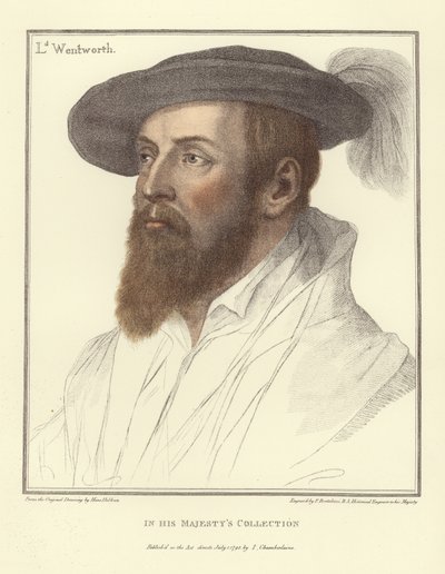 توماس وينتوورث ، لورد وينتوورث (أكواتينت) بواسطة Hans Holbein der Jüngere