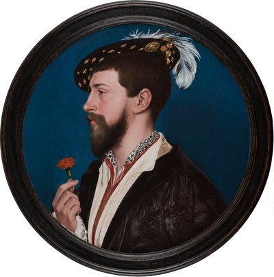 بورتريه لسيمون جورج من كورنوال، حوالي 1535-40 (وسائط مختلطة على خشب البلوط) بواسطة هانز هولبين الأكبر